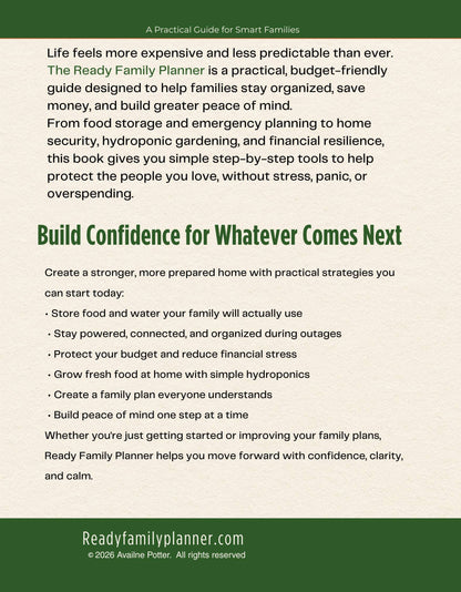 Ready Family Planner