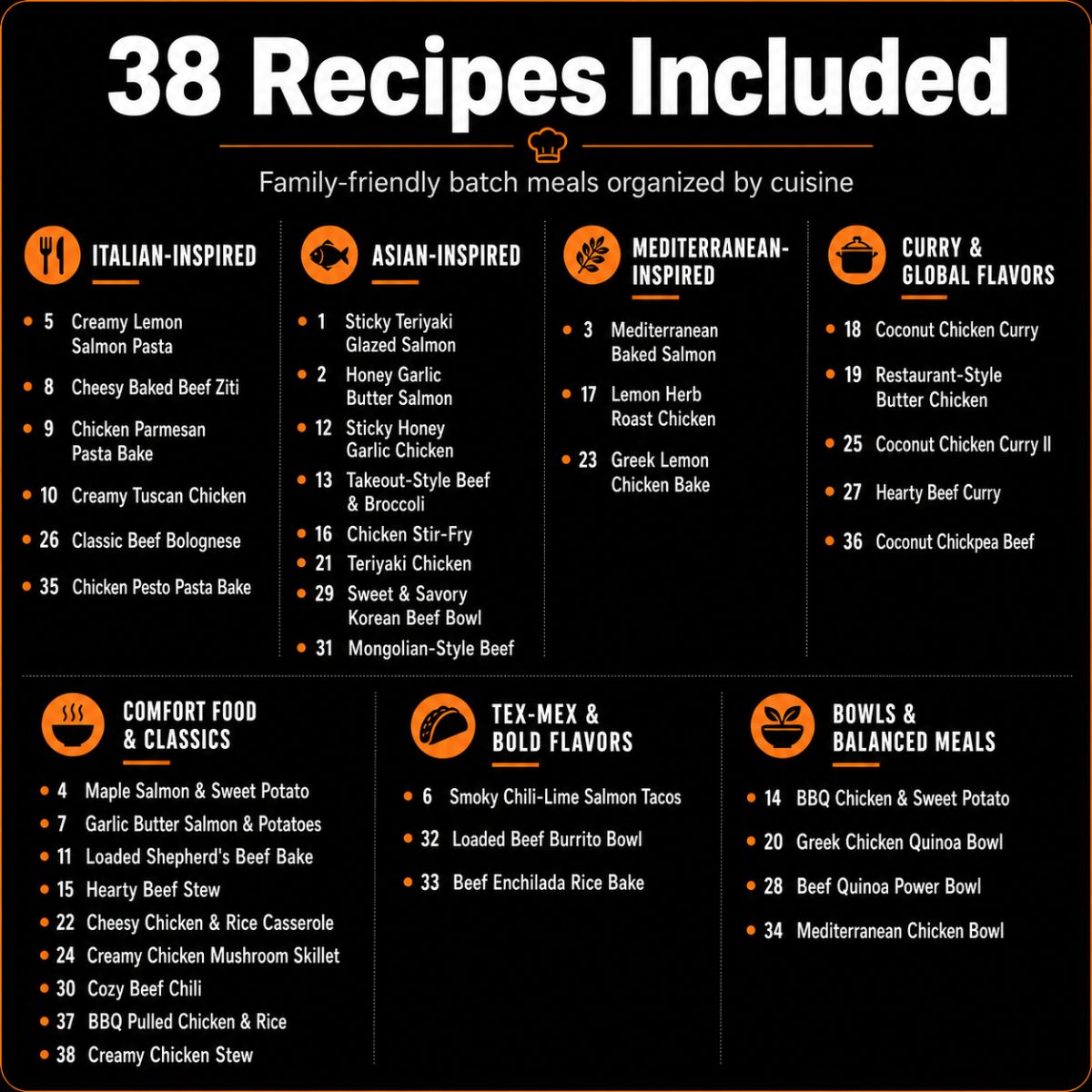 Cook Once, Eat All Week — The Easiest Way to Feed Your Family Well