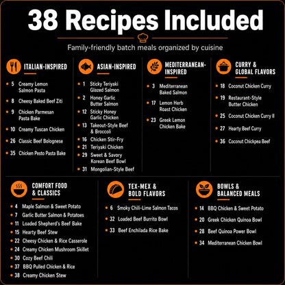 Cook Once, Eat All Week — The Easiest Way to Feed Your Family Well