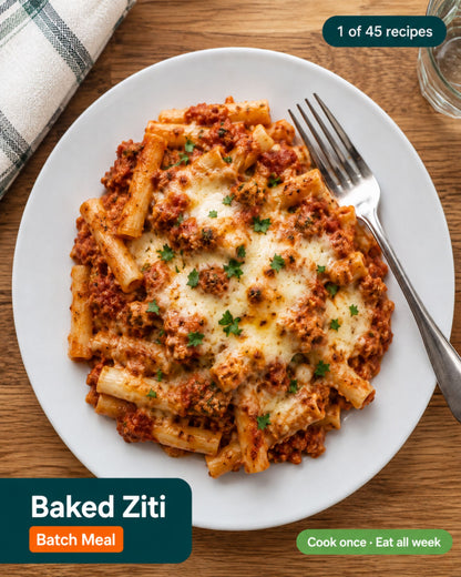 AI Batch Cooking Meal Planner Bundle