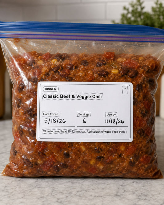Printable Freezer Label Pack
