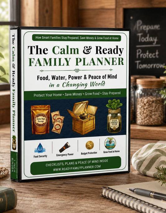 The Calm & Ready Family Planner Binder Bundle