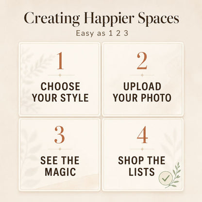 Creating Happier Spaces - Architect-guided AI room makeovers