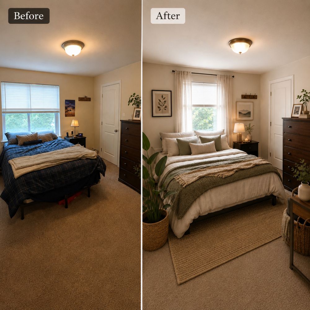 Creating Happier Spaces - Architect-guided AI room makeovers